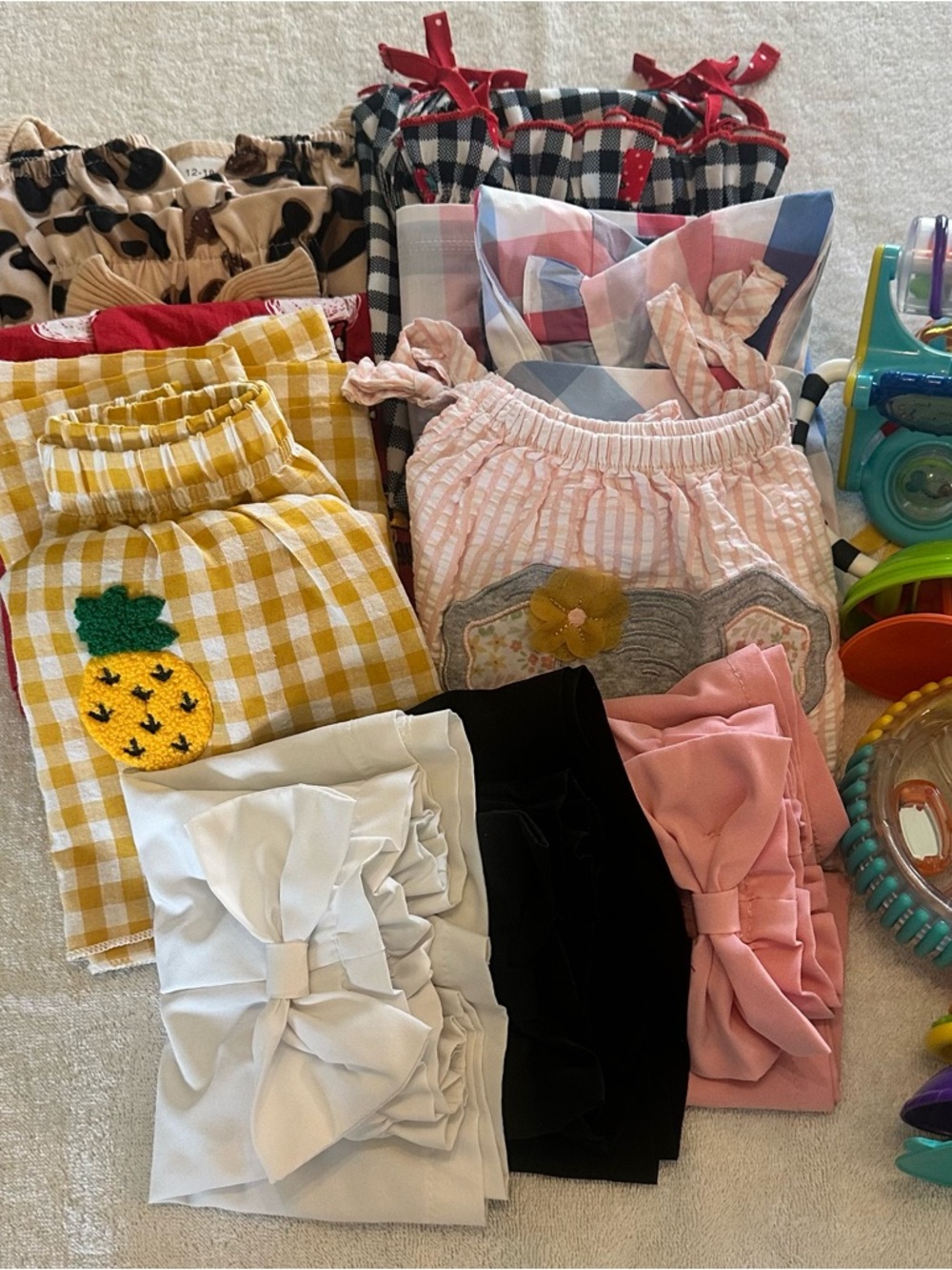 Boutique Baby Girl Bundle 12–18M (Tommy Hilfiger + Summer Outfits)
